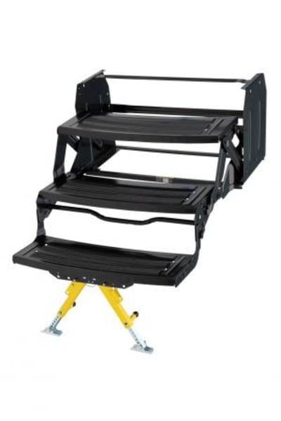 Lippert Premieres Solid Stance™ Step Stabilizer Kit to the RV Aftermarket Image